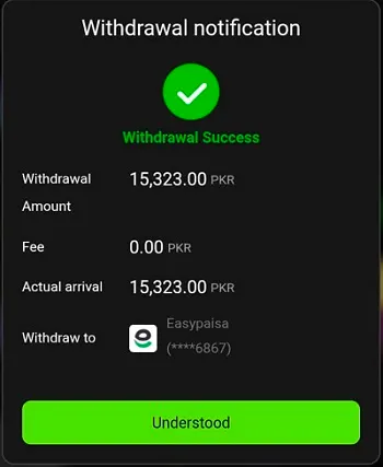 999V Game APK Winning Proof 